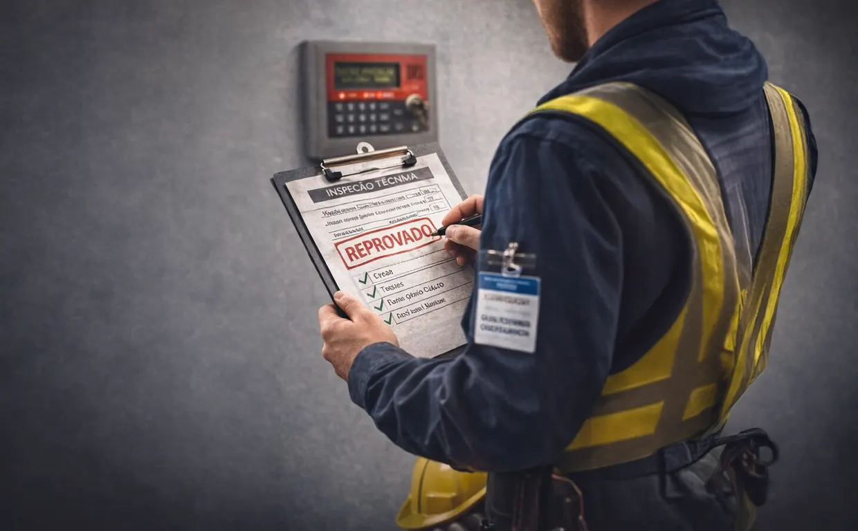 Reprovando sistema de alarme