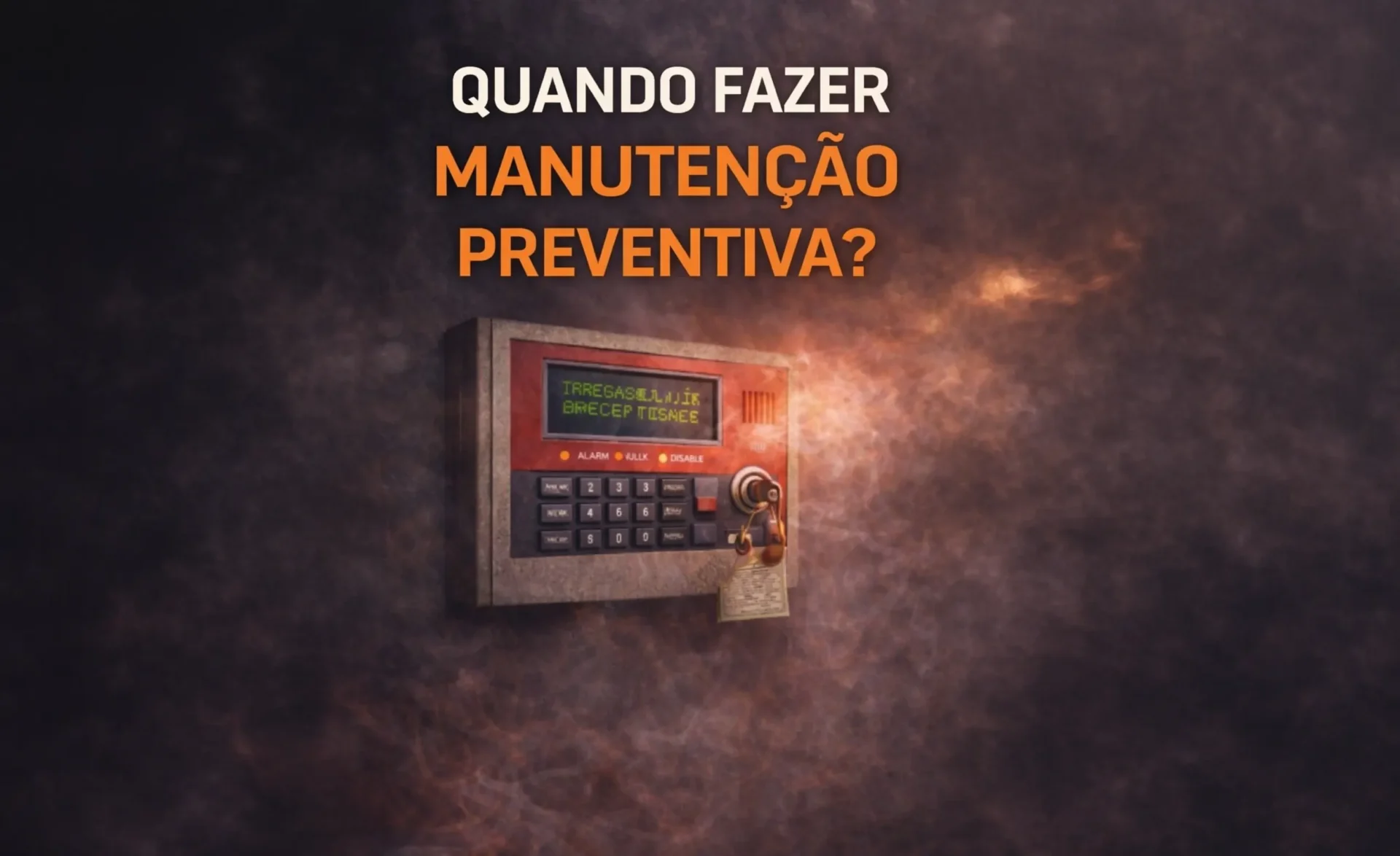 Quando fazer uma manutenção preventiva